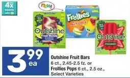 Albertsons Outshine Fruit Bars offer