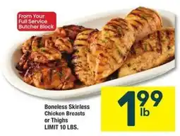 Albertsons Boneless Skinless Chicken Breasts or Thighs offer