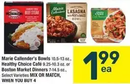 Albertsons Marie Callender's Bowls offer
