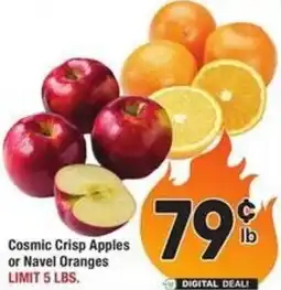 Albertsons Cosmic Crisp Apples or Navel Oranges offer
