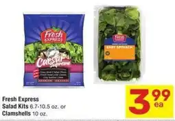 Albertsons Fresh Express salad kits or clamshells offer