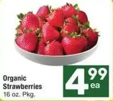 Albertsons Organic Strawberries offer