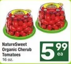 Albertsons NatureSweet Organic Cherub Tomatoes offer