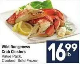 Albertsons Wild Dungeness Crab Clusters offer