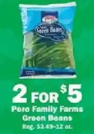 Schnucks Pero Family Farms Green Beans offer