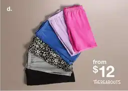 JC Penney Girls' Thereabouts Bike Shorts offer