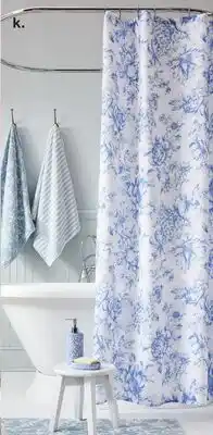 JC Penney Laura Ashley Bath Rugs, Shower Curtains & Accessories offer