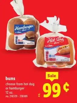 Lidl buns offer