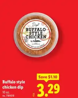 Lidl Buffalo style chicken dip offer