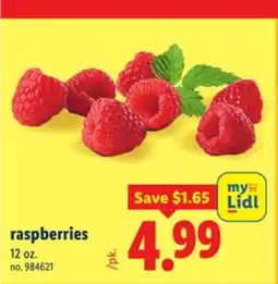 Lidl raspberries offer