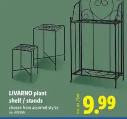Lidl LIVARNO plant shelf/stands offer
