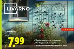 Lidl LIVARNO trellis offer