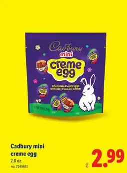 Lidl Cadbury mini creme egg offer