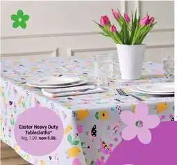 Meijer Easter Heavy Duty Tablecloths offer