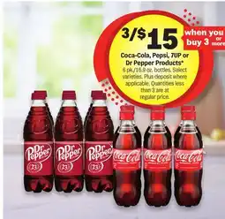Meijer Coca-Cola, Pepsi, 7UP or Dr Pepper Products offer