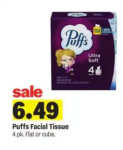 Meijer Puffs Facial Tissue offer