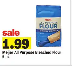 Meijer Meijer All Purpose Bleached Flour offer
