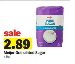 Meijer Meijer Granulated Sugar offer