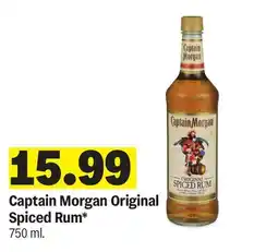 Meijer Captain Morgan Original Spiced Rum offer