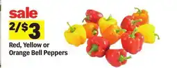 Meijer Red, Yellow or Orange Bell Peppers offer