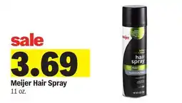 Meijer Meijer Hair Spray offer