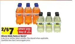 Meijer Minute Maid, Fanta or Barq's offer