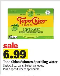 Meijer Topo Chico Sabores Sparkling Water offer