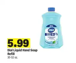 Meijer Dial Liquid Hand Soap Refill offer
