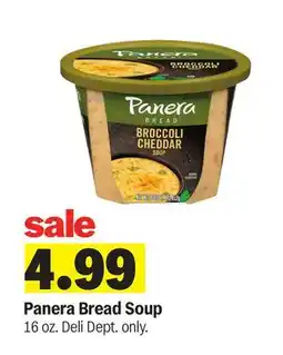 Meijer Panera Bread Soup offer