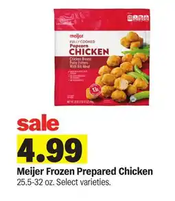 Meijer Meijer Frozen Prepared Chicken offer