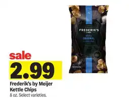Meijer Frederik's by Meijer Kettle Chips offer