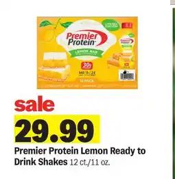 Meijer Premier Protein Lemon Ready to Drink Shakes offer