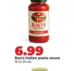 Hy-Vee Rao's Italian pasta sauce offer