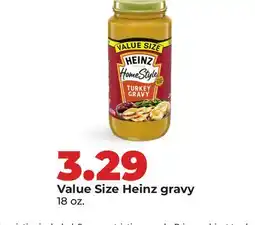 Hy-Vee Value Size Heinz gravy offer
