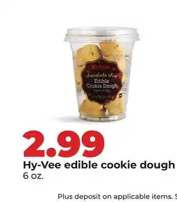 Hy-Vee Hy-Vee edible cookie dough offer