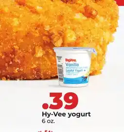 Hy-Vee Hy-Vee yogurt offer