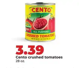 Hy-Vee Cento crushed tomatoes offer