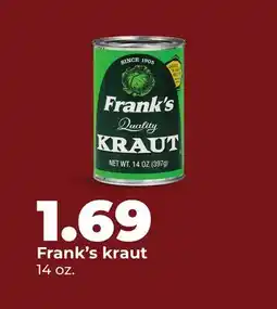 Hy-Vee Frank's kraut offer