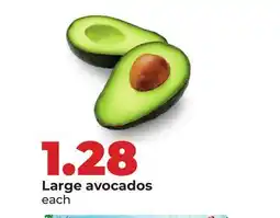 Hy-Vee Large avocados offer