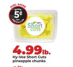 Hy-Vee Hy-Vee Short Cuts pineapple chunks offer