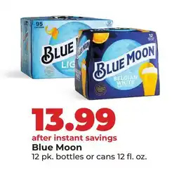 Hy-Vee Blue Moon offer