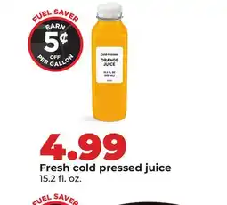Hy-Vee Fresh cold pressed juice offer