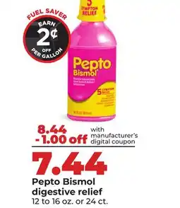 Hy-Vee Pepto Bismol digestive relief offer