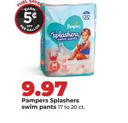 Hy-Vee Pampers Splashers swim pants offer
