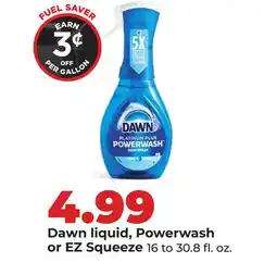 Hy-Vee Dawn liquid, Powerwash or EZ Squeeze offer