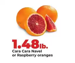 Hy-Vee Cara Cara Navel or Raspberry oranges offer