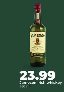 Hy-Vee Jameson Irish whiskey offer