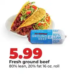 Hy-Vee Fresh ground beef offer