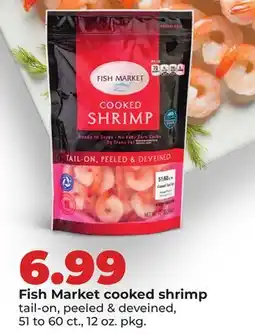 Hy-Vee Fish Market cooked shrimp offer