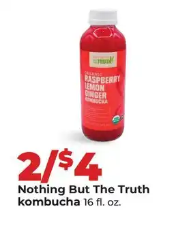 Hy-Vee Nothing But The Truth kombucha offer